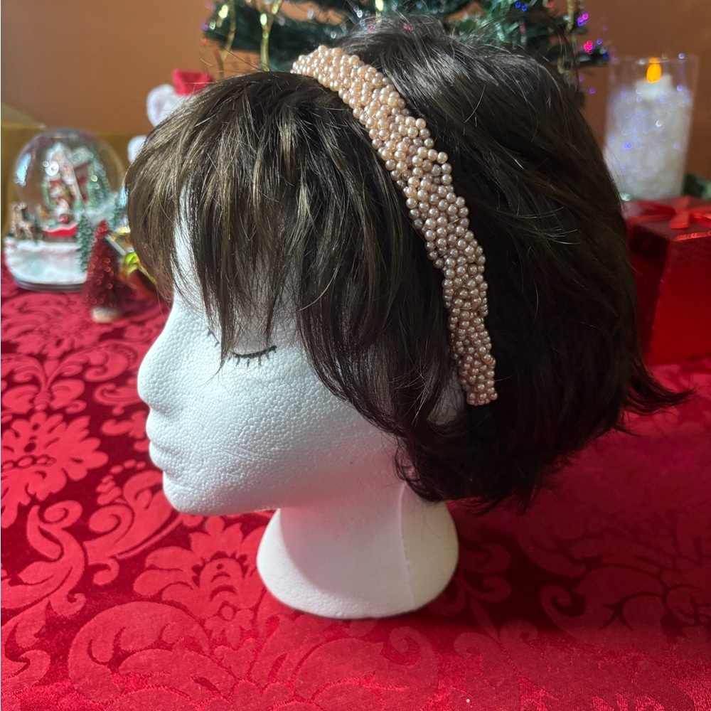 Champagne Pearl Headband